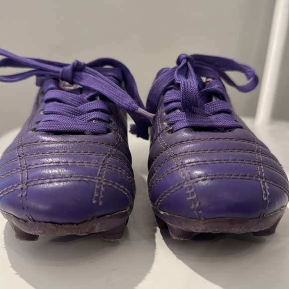 Dream Pairs Superflight 1K Girls Purple/Pink Soccer Cleats - Toddler Size 11 - Picture 4 of 12